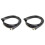 2X FireWire IEEE 1394B Cable 9Pin to 6Pin 800Mbps Data Cable ( 1.8Meter) 1