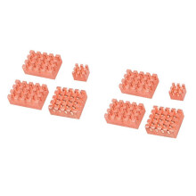8-Pack Koperen Koellichaam voor Raspberry Pi 5, Koellichaam CPU-Koeler met Thermische Tape voor Raspberry Pi 5