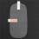 Capa Protetora Elástica Contra Poeira para  Magic Mouse 1 e 2, Capa Protetora de Silicone Antirriscos (Preta) 2