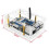 For Orange Pi 3B Acrylic Case Transparent Shell Active Passive Cooler Cooling Fan Heatsink 6