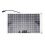 Cargador de panel solar 12 W 18 V IP65 USB dual 16