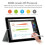 For  Surface Pro9/8/7/6/5/4 Book/Go Stylus Surace Pen Multi-Functional Convenient Stylus Pen, Silver 4