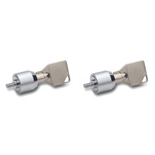 2X Desktop Computer Lock Computer Case Lock Anti-Theft Lock for Internet Cafe Office Management Lock