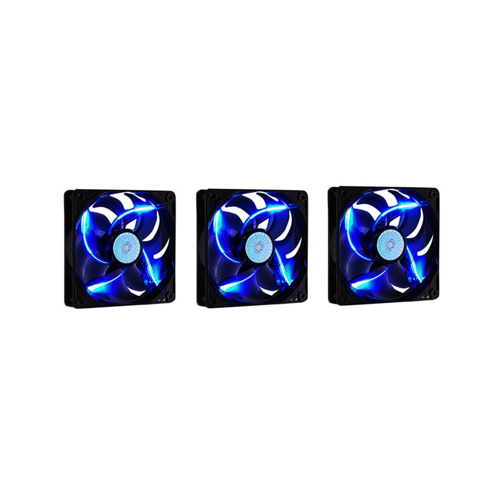 3X Cooler Master 120 120Mm Pwm Chassis Fan Gale Volume Silent Fan 12025 Chassis Fan ( ) Light 4711675830590