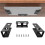 Under Table Laptop Holder Notebook Storage Bracket Stand Mount Desktop Organizer for Home Office Storage Holder Black 6