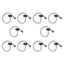 10X 24-Pin Female ATX PSU PC Power Supply Tester Start Jumper Ridge Cable with /OFF ,50cm
