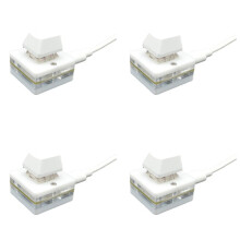 4X RGB 1 Toets OSU Gaming Toetsenbord Photoshop Tekening Toetsenbord Programmering Macro Toetsenbord Mechanisch Toetsenbord, As