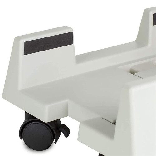2X CPU Stand Mobile Desktop Tower Computer Floor Stand Rolling Caster Wheels Adjustable Width Universal 2
