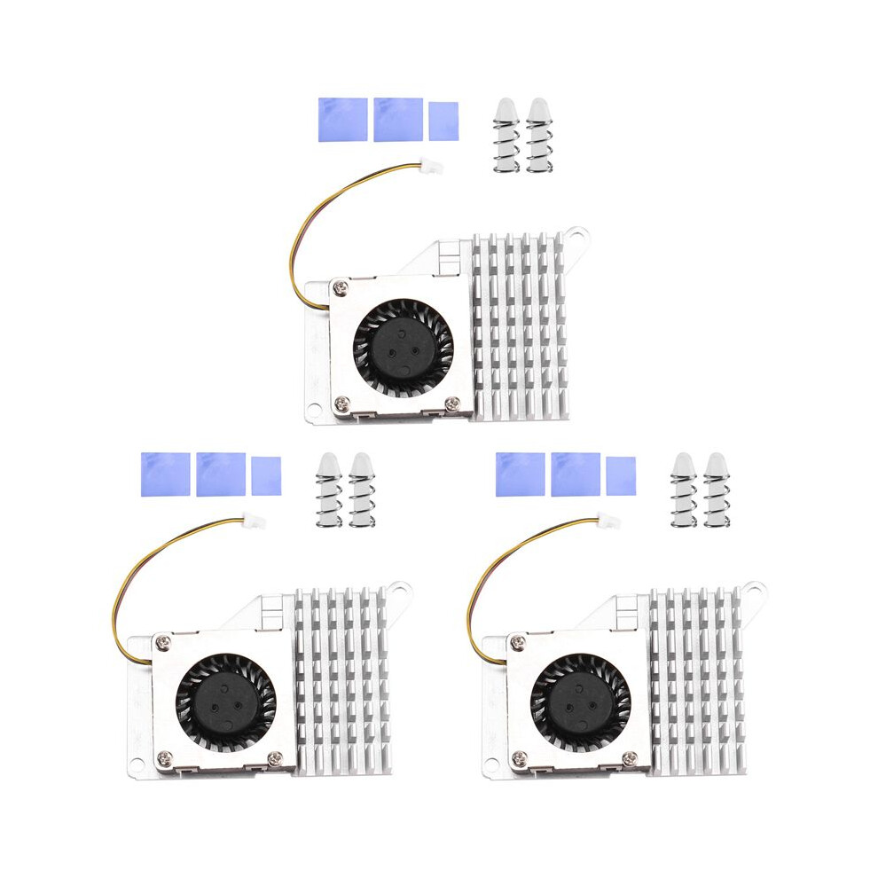 3X For Raspberry Pi 5 Pi5 Active Cooler With Speed Cooling Fan Radiator Heatsink 6033222719089