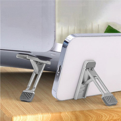 4x Universal  Foldable Metal Stand Laptop Base Stand Thin Adjustable Cooling Stand for Laptop Tablet 1