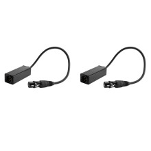 2X O Isolador de Cabo de áudio XLR Elimina o Ruído Loop de Terra o Isolador de áudio Anti-Interferência o Som Atual Elimina o Ruído
