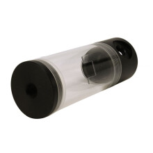 2X Acrylic Cylinder Reservoir Water Tank G1/4 50mm x 140mm for Pc Liquid Cooling Water Cooling Kit for Computer Cpu