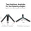 Wireless Body Fat Scale Bluetooth 180kg Capacity App Compatible White/Gray 1