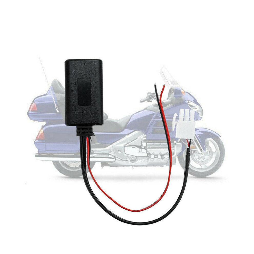 2X Module Radio Stereo Aux Music Cable Adaptor For Gl1800 Goldwing Black 6033339439689
