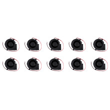 10X 12V 0.36A 2Pin Computer PC Blower Cooling Fan 75mm x 30mm