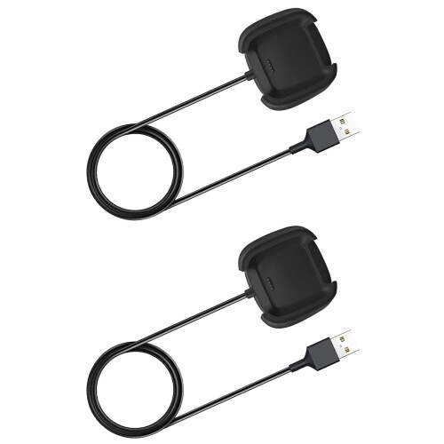2X Charger Compatible for  Versa 2,Replacement USB Charging Cable for Versa 2  Watch Accessories
