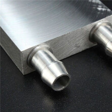 3X Aluminum Water Cooling Block 40X40X12mm Cooler for Computer CPU Radiator
