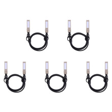 5X 10G SFP+ Twinax Cable, Direct Attach Copper(DAC) 10GBASE SFP Passive Cable for SFP-H10GB-CU1M,,(1M)