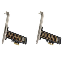 2X PH41-X1 M.2NVME SSD do Transferu Karty Rozszerzeń PCIeX1 ObsłUguje PCIe4.0