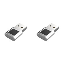 2X -USB-Fingerabdruck-Lesemodul Gerät Biometrie-Scanner für Windows 10/11/Hello Dongle Laptops PC Sicherheitsschlüssel USB