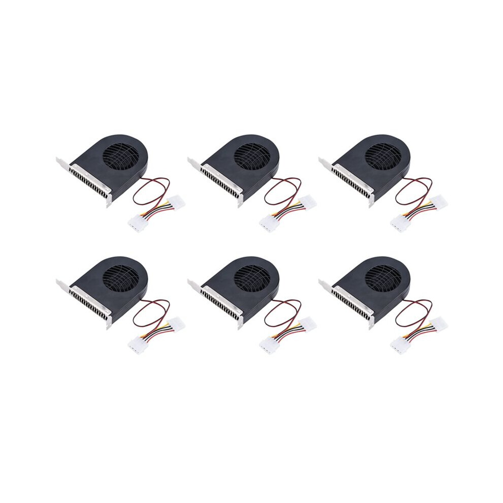 6X System Pci Slot Blower Cpu Case Cooling Fan New Cooling Fans Pci For Computer 4711790658284