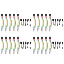 20 STUKS RC Vliegtuigen 6S Balance met Cap Extension Oplaadkabel Lead Cord 10Cm DIY voor Li Po Batterij