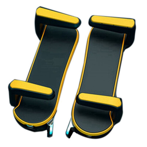 4X Six Finger for  PUBG Controller Capacitance Adjustable Mobile Game Trigger L1R1 Button Yellow 2