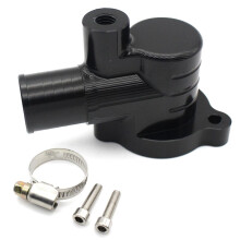 Motorcycle Engine Parts Aluminum Thermostat Cover for GTS GTV Scooter