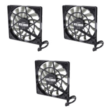 3X Thin 12mm Thickness 120X120X12mm 12V Desktop Computer Host Quiet Fan with Speed 12CM Chassis Cooling Fan