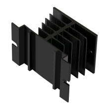 Solid State Relay Heat Sink,6PCS Aluminum Heatsink PID Temperature Controller Heat Sink for SSR-10,25,40A