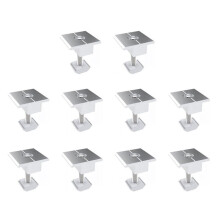 10 StüCk Solarklemme, Verstellbare Solarpanel-Halterung, Breite Photovoltaik-Halterung für Solarpanel-System, 30 Mm