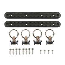 Track Fixed Circular Slide Rail Lock RV Trailer Modification L-Shaped Track Trailer Tie Track
