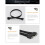 PCIE Oculink SFF 8611 8I to SFF 8611 8I Data Transfer Cable for Server, PCIe4.0 Connection for Server Data Transfer 6