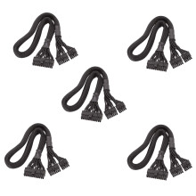 2X 14+10Pin to 24 Pin ATX Power Supply Cable 20+4 Pin PC PSU Motherboard Cable for AX1500I AX1200I AX860I AX760I