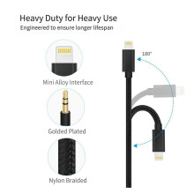 2X Car AUX Cable for Audio Cable Aux Cable to 3.5mm Premium Audio for 13 Pro-8 Car Stereos
