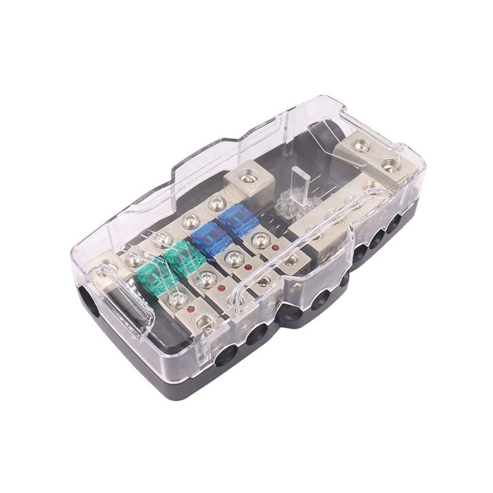Car Audio Stereo Holder Fuse Block Fuse Box Car Audio Stereo MultiâFunctional 4 Way Distribution Holder For Suv Atv Utv 4712022184663