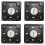 4X -Host Display Back VESA Mounting Mount Bracket Replacement Part for HTPC -Host Computer Accessories 1