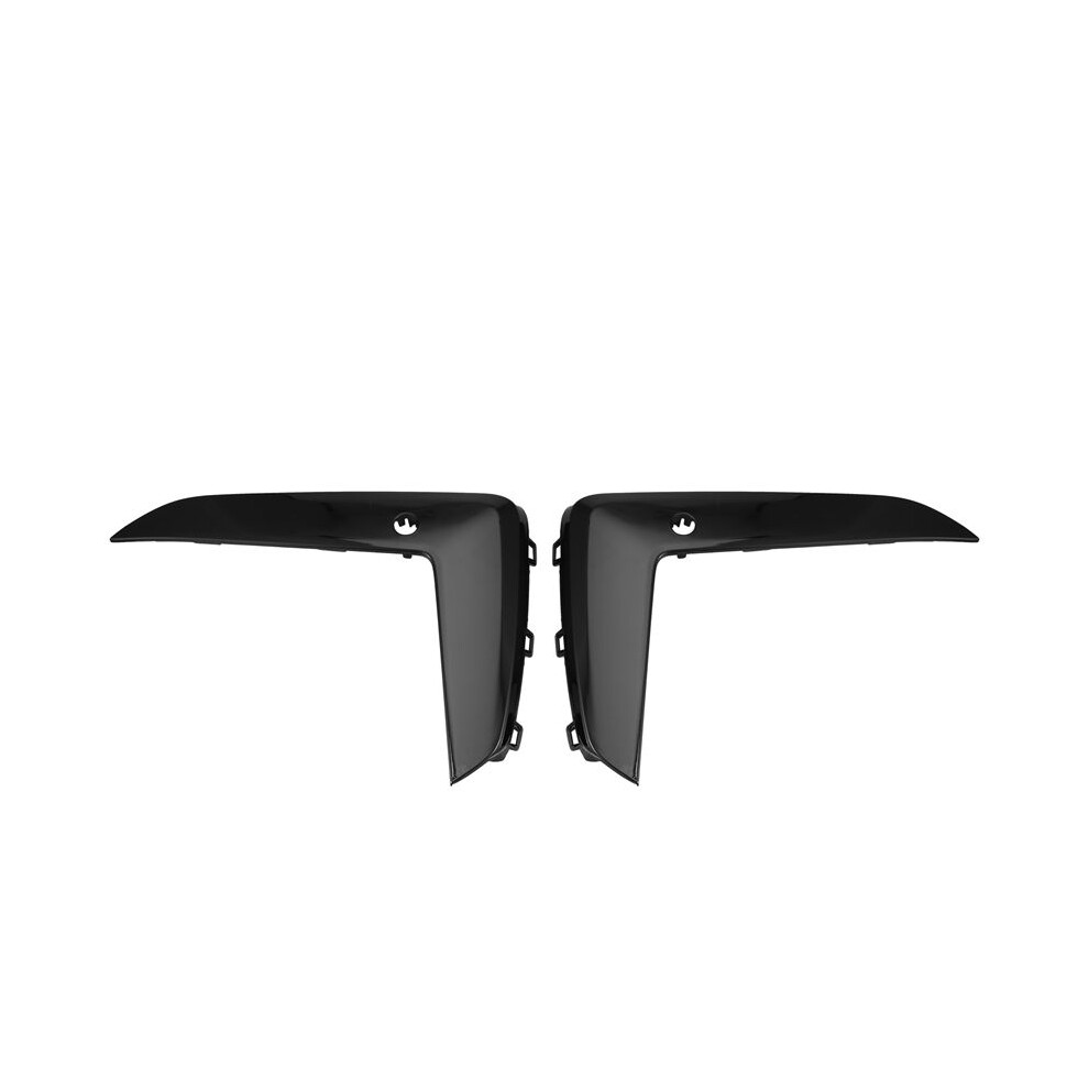 For 5 Series G30/G38 Front Bumper Left/Right Moulding Strip 51118747845 51118747846 Front Bumper Molding Trim Black 4711483339674