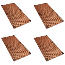 4X for RTX 3060 3080 3090 Backplane Pure Copper Heat Sink Card Memory Auxiliary Radiator 90X180MM(5mm)