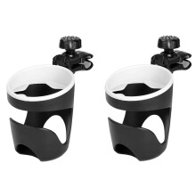 Boot Rail Bekerhouder Universele Bekerhouders 360 Graden Rotatie Verstelbare Klem Boot Bekerhouder, 2 Pcs