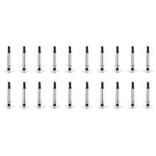20Pièces Stylet Universel Disque Transparent écran Capacitif Stylet Tactile Pointe de Remplacement Dessin écriture Plume Tête de Crayon
