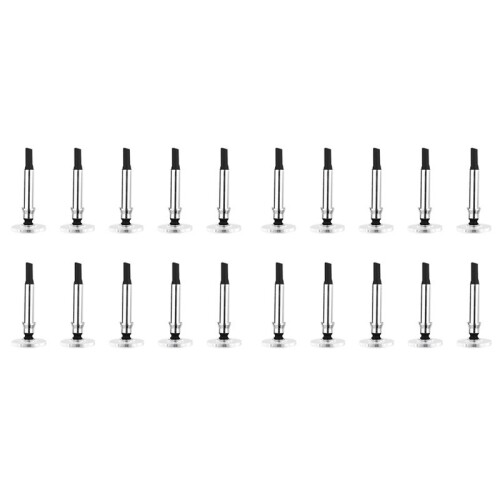 20PCS Universal Stylus Pen Transparent Disc Capacitive Screen Touch Pen Replacement Tip Drawing Writing Nib Pencil