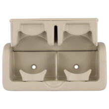 Auto Achterbank Console Bekerhouder Montage Inzetstuk Bekerhouder Deksel 88741-1LK3D voor voor QX56 QX80 Beige