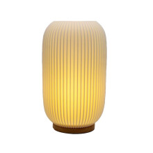 Bedside Lamps for Nightstand Lamp Vintage Striped Small Night Light Lamp for Study & Decoration,Straight