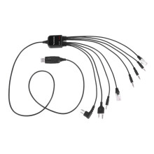 2X Acht in Einem USB Programmier Kabel, das mit Dem Walkie Talkie Tyt Qyt Radio Kompatibel Ist
