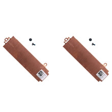 2X M.2 2280 SSD Kylfläns för  Laptop G15 5510 5511 5515 M.2 Interface SSD-Hårddisk Kylfläns