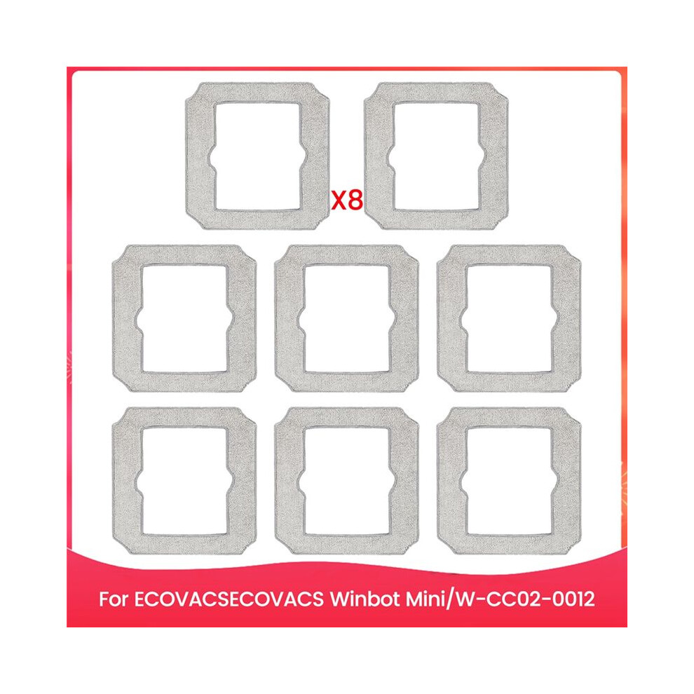 Washable Wipes Cleaning Cloths For Winbot W-Cc02-0012 Replacement Pad, Cleaning Robot Accessories 6032125180682