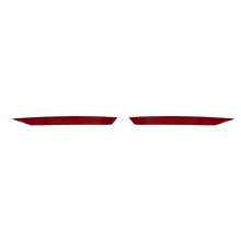 1Pair Rear Bumper Reflector Light Trim 63145A016D1 63145A016D2 for 5 Series G60 2023 Side Warning Reflector Plate