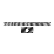 Dla  Ranger 2019-2022 Carbon Fiber Co- Dash Strip Trim Schowek Pokrywa Klamki Akcesoria Wewnętrzne