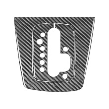 For  A4 S4 B7 2005-2008 Carbon Fiber Center Console Gear Shifter Panel Cover Trim Interior Accessories LHD